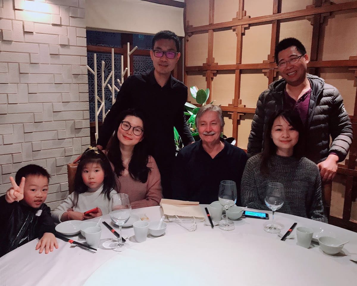 Alan Collier with Tonia Zhang