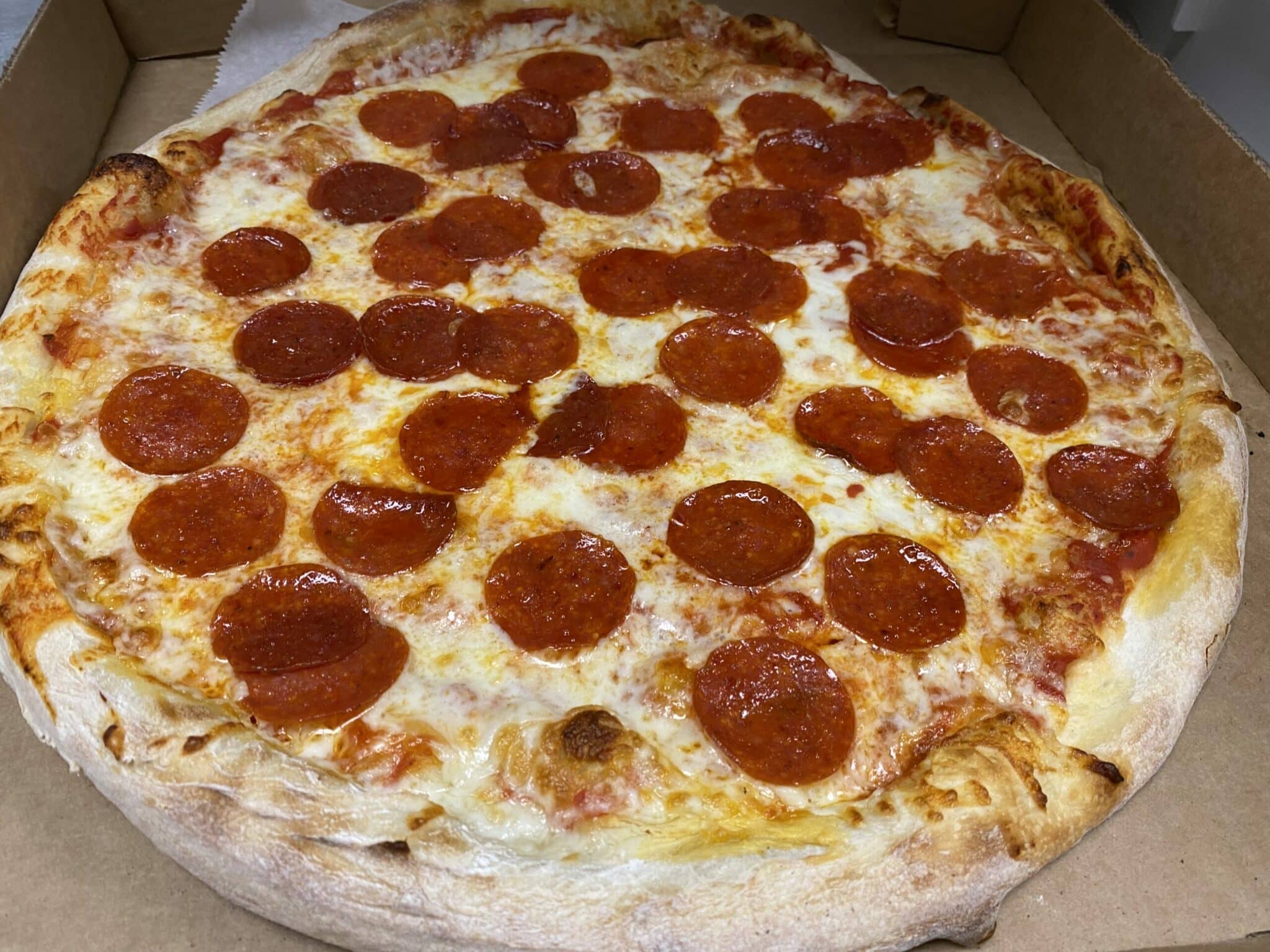 Fresh pizza