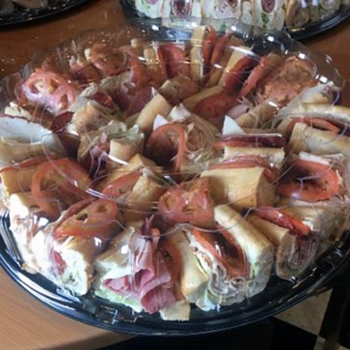 The Grille catering spread