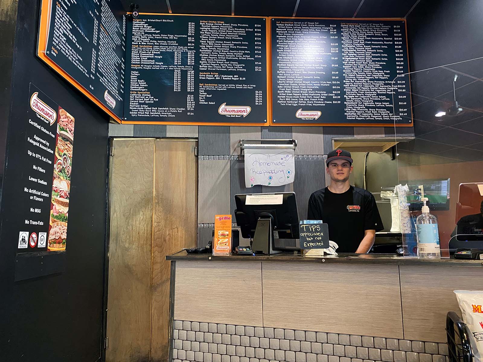 The Grille front counter service