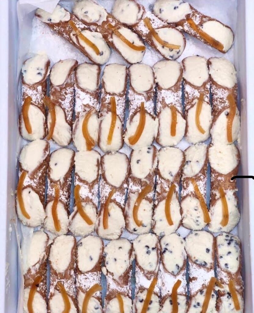 Pastry menu board