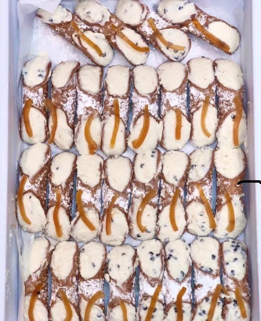 Pastry menu board