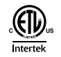 ETL Listed (Intertek)