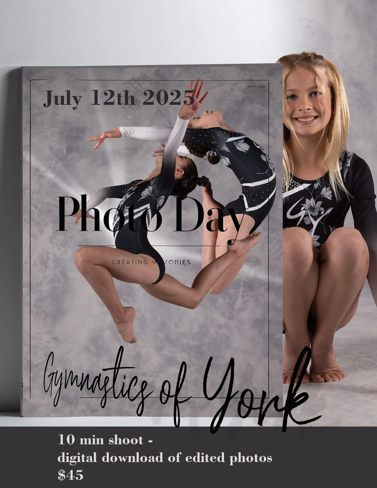 Photo Day 2025 - Gymnastics of York photography