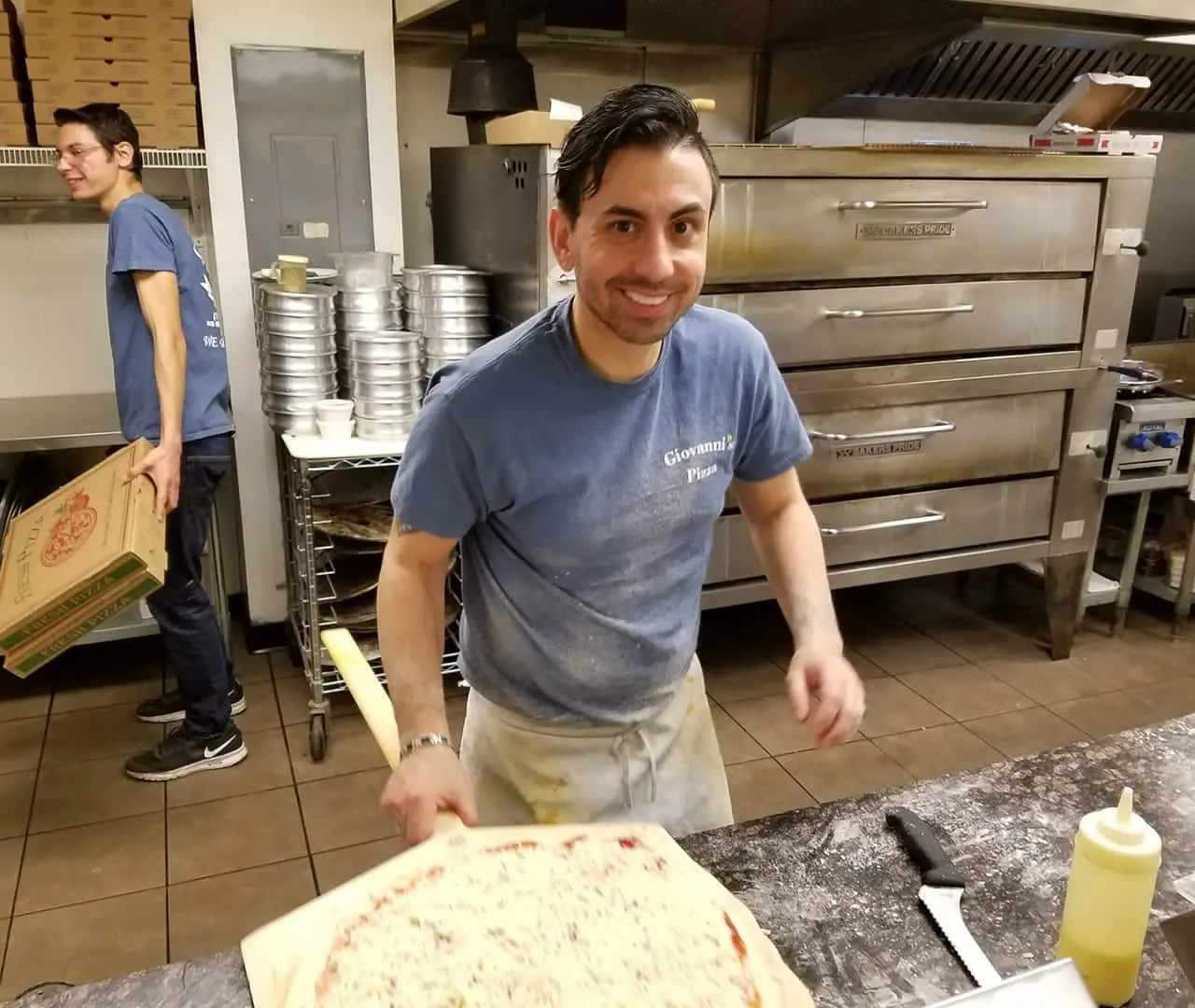 Giovanni Faraone at Giovanni's Pizza & Italian Restaurant