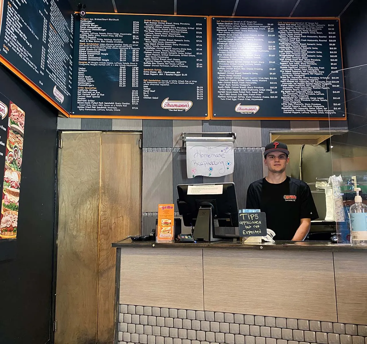 The Grille front counter service