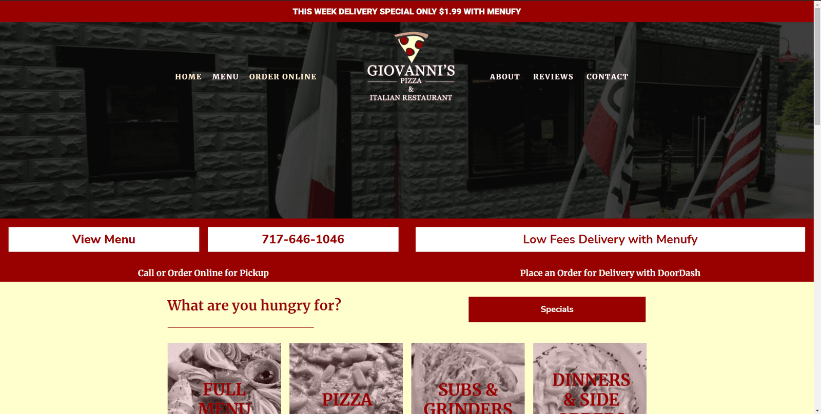 Giovanni's Pizza &amp; Italian Restaurant