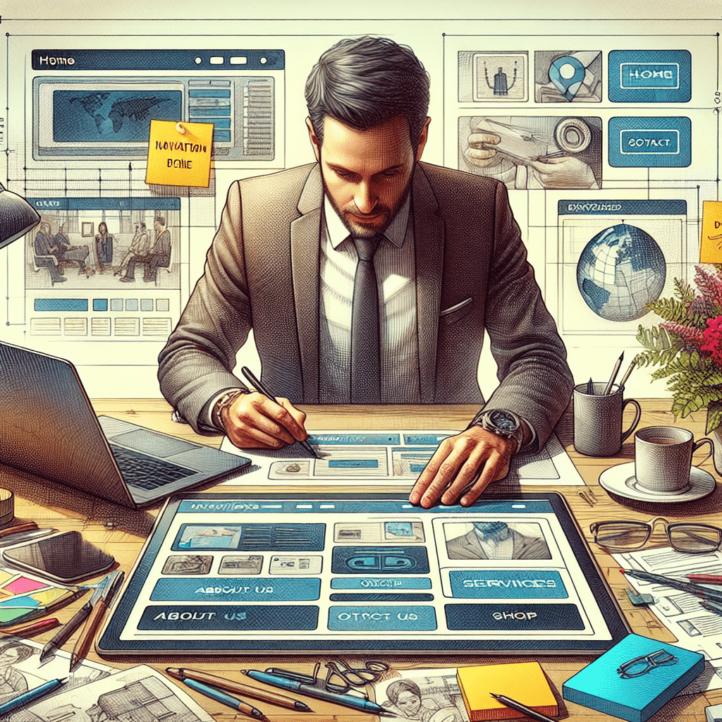 How to Create a User-Friendly Navigation Menu for Your Small Business Site
