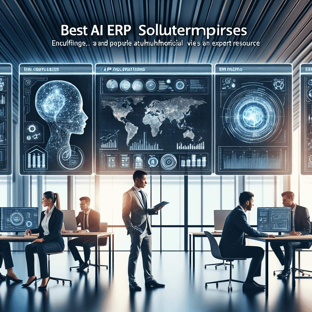 Comparing the Top AI-Driven ERP Solutions for Enterprise