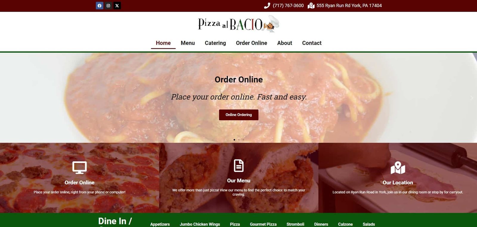 Pizza al Bacio