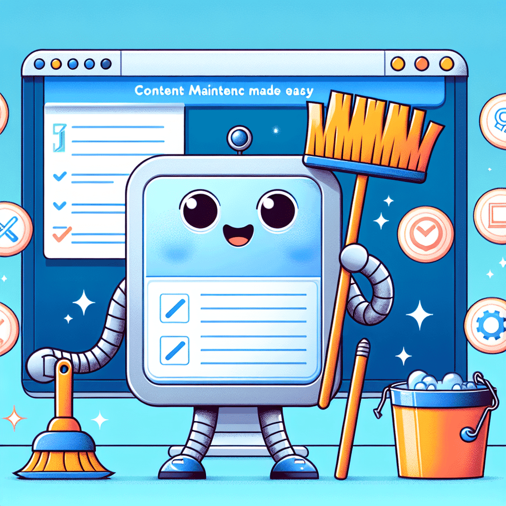 How to Perform Content Maintenance