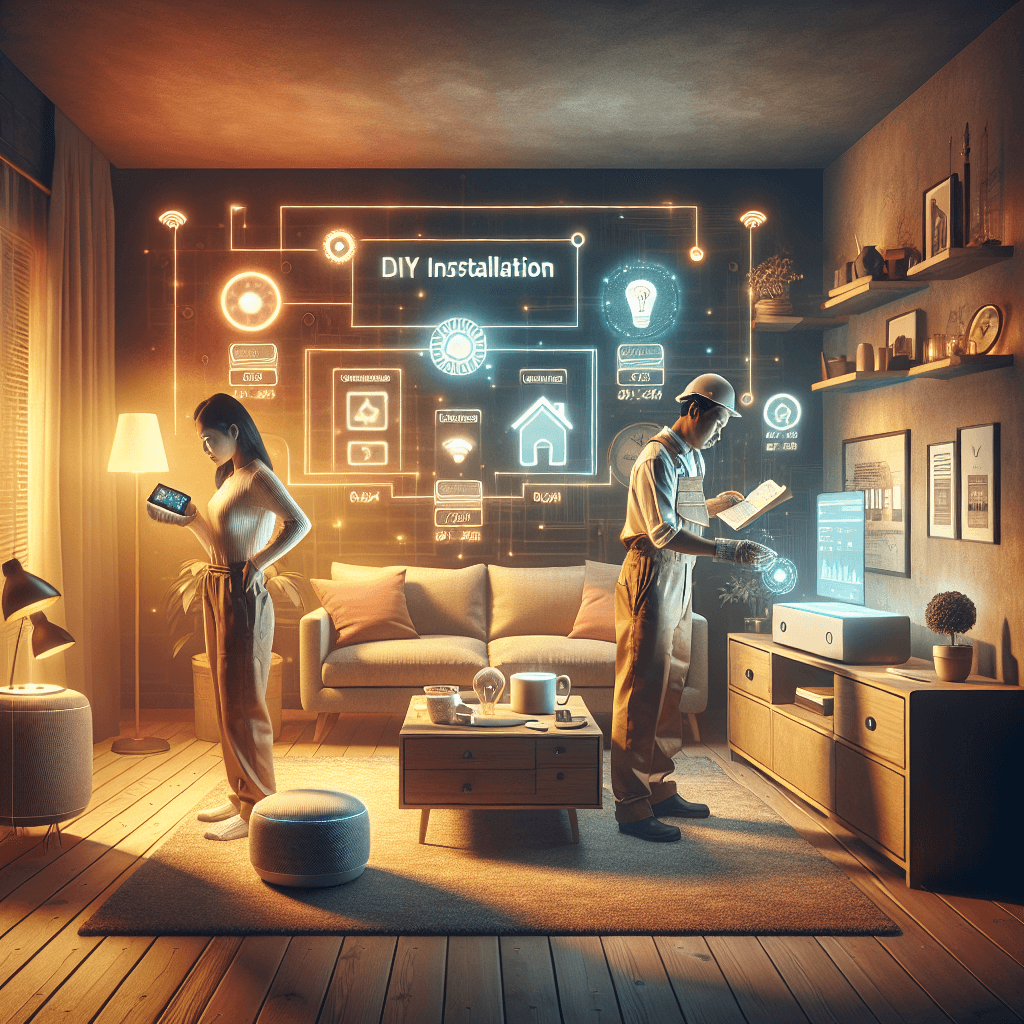 DIY vs. Professional Installation of AI Smart Home Installation