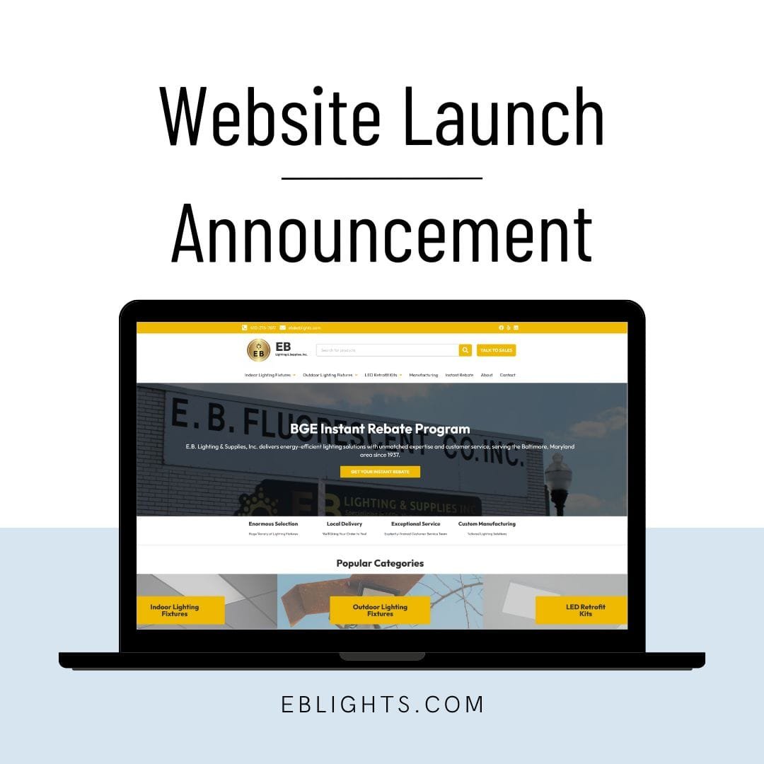 Media &amp; Technology Group, LLC Launches New Website for E.B. Lighting and Supplies, Inc.