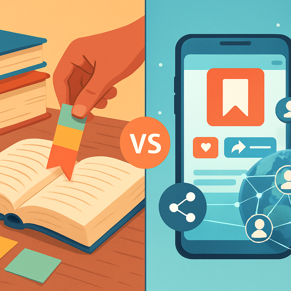 Social Bookmarking vs. Traditional Bookmarking: Which is Better?